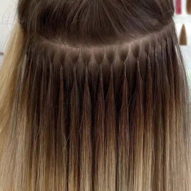 Keratin bond hair extensions Melbourne - versatile natural attachment at ZAYN Salon